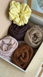 Box 4 Foulards Crêpe Mousseline – Image 2