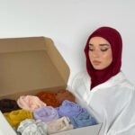 Box 10 Foulards Crêpe Mousseline