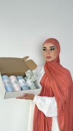 Box 4 Foulards Jersey Premium Maxy
