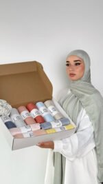Box 10 Foulards Jersey Premium Maxy