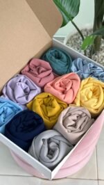 Box 10 Foulards Crêpe Mousseline – Image 2